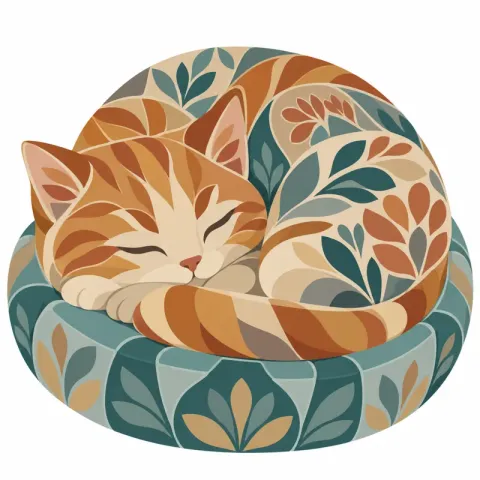 The Sleeping Cat — Balanced